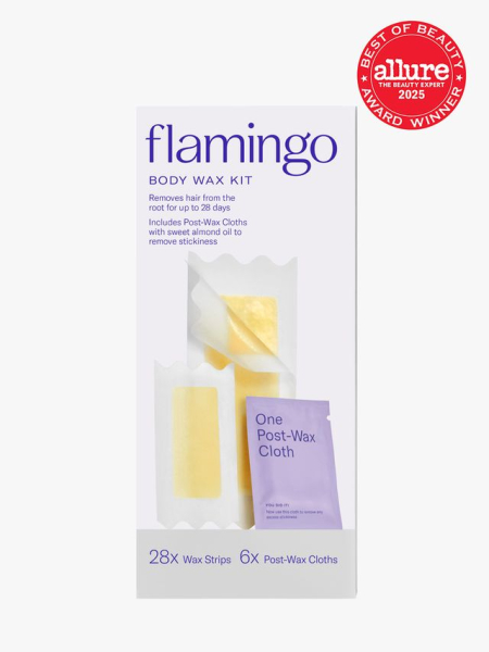 Body Wax Kit in branded box packaging on light gray background with red Allure Best of Beauty seal in the top right corner