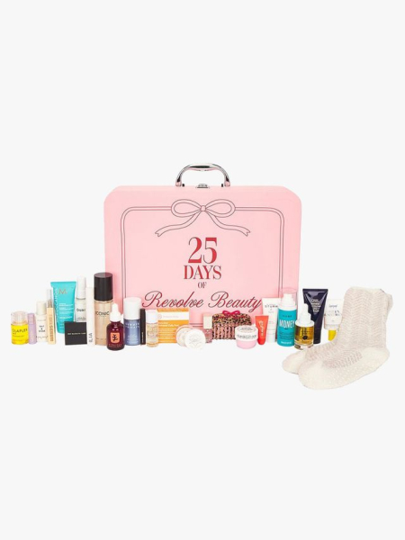 Revolve Advent Calendar 2025 on a light gray background